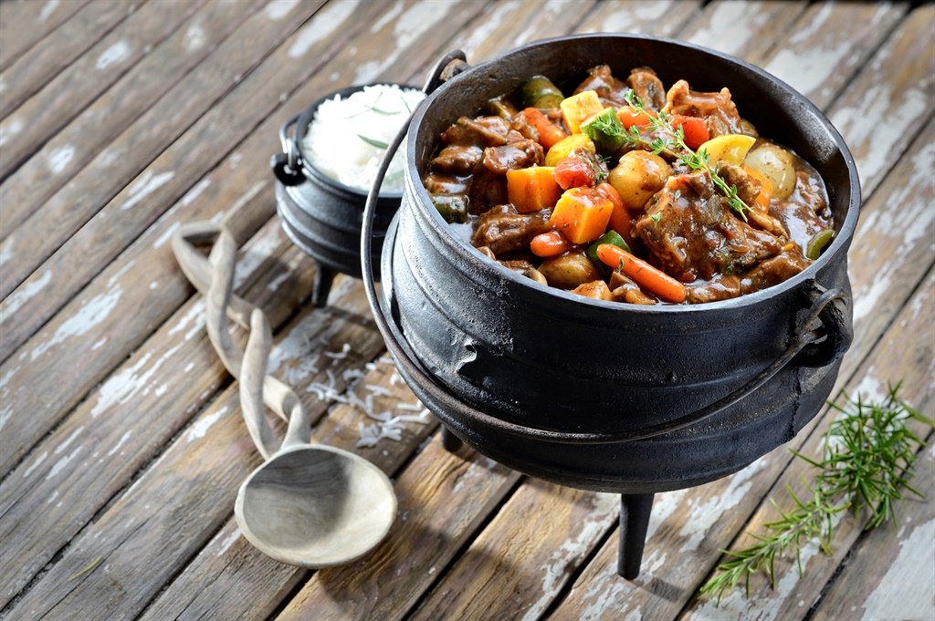 beef bacon potjie